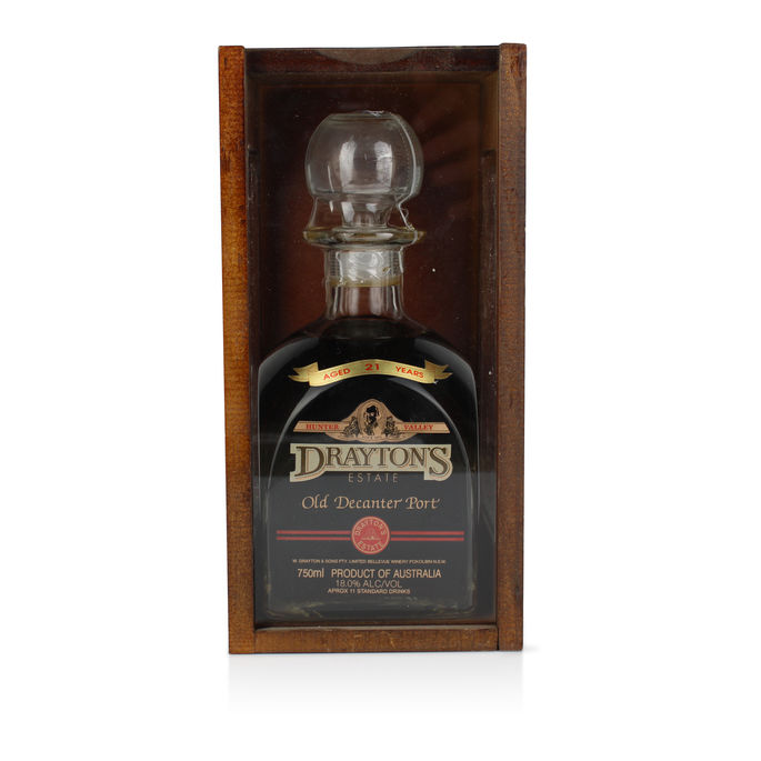Drayton's Estate Old Decanter 21 Year Old Port 750ml Drayton's Estate Old Decanter 21 Year Old Port 750ml