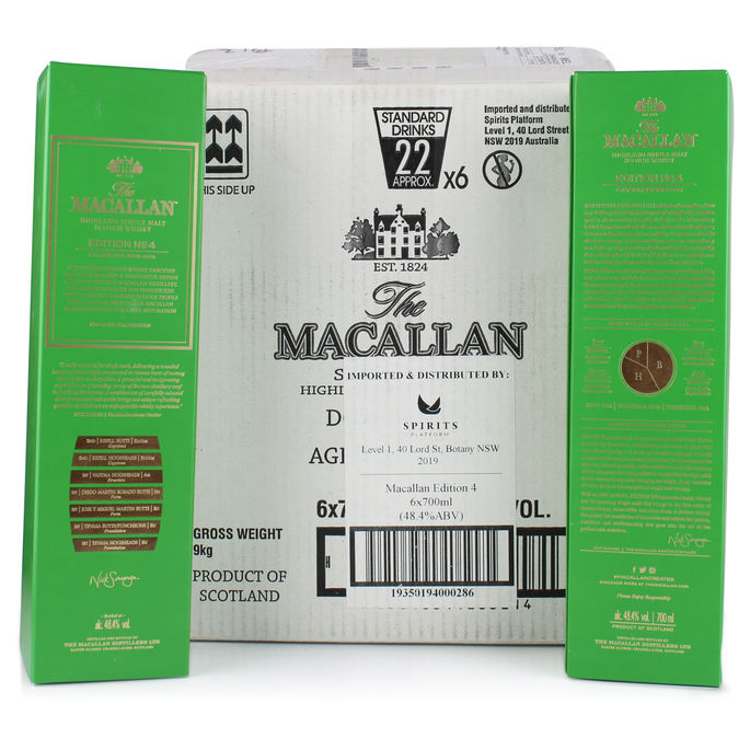 Macallan Edition No 4 (6 bottle box) Macallan Edition No 4 (6 bottle box)