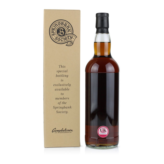 Springbank 8 Year Old Society Fresh Sherry Hogshead Auction