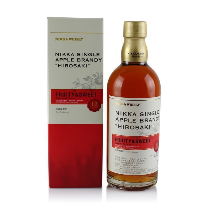 Nikka Single Apple Brandy Hirosaki 12 Year Old Fruity & Sweet Distillery Exclusive