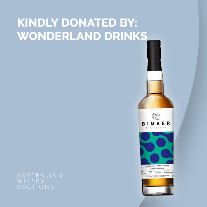 Charity Lot - Bimber Single Cask #191 4.5 Years Old Bourbon Cask (ex Woodford Reserve) Australia Exclusive Charity Lot - Bimber Single Cask #191 4.5 Years Old Bourbon Cask (ex Woodford Reserve) Australia Exclusive