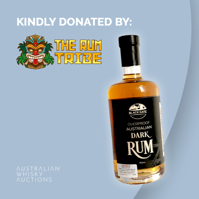 Charity Lot - Black Gate Overproof Dark Rum // Rum Tribe Charity Lot - Black Gate Overproof Dark Rum // Rum Tribe