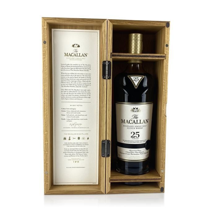 Macallan 25 Year Old Sherry Oak 2019 Release Auction | Australian