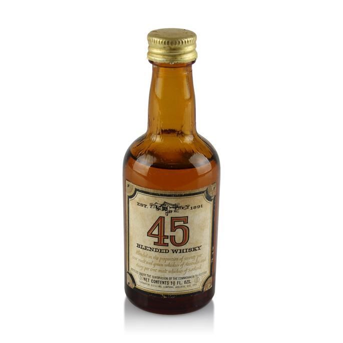 45 Blended Whisky Thebarton Distilling Co Miniature (50ml)
