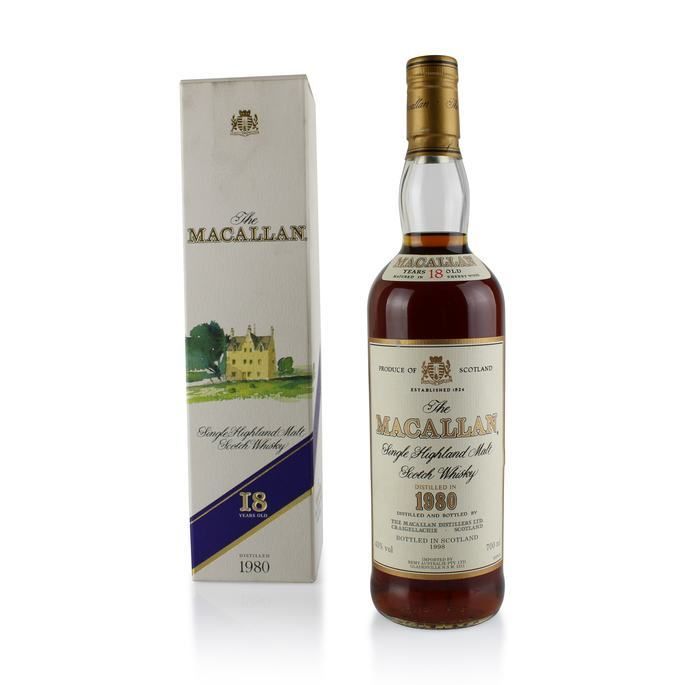 Macallan 1980 18 Year Old Remy Australia Import Auction