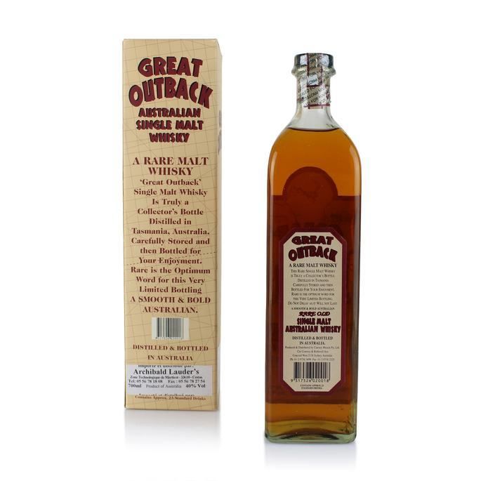 Great Outback Single Malt Whisky Auction | Australian Whisky