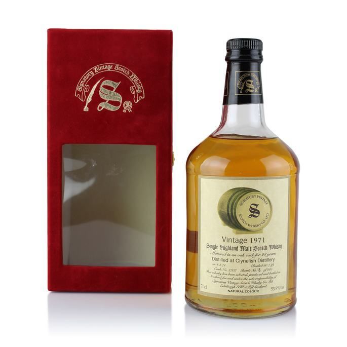 Clynelish 1971 28 Year Old Single Cask #2707 // Signatory Vintage