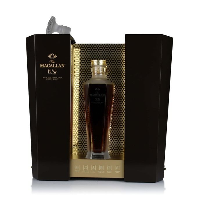 Macallan No 6 Lalique Crystal Decanter