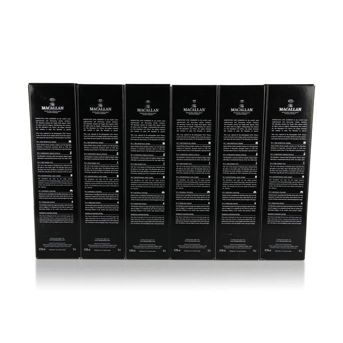 Macallan Whisky Maker's Edition Nick Veasey Six Pillars Set Macallan Whisky Maker's Edition Nick Veasey Six Pillars Set