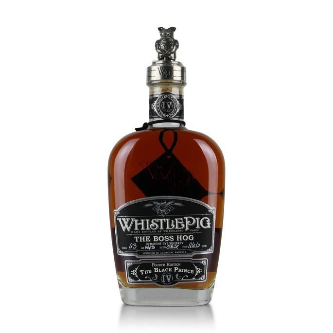 Whistlepig 14 Year Old The Boss Hog Fourth Edition The Black Prince Rye Whiskey