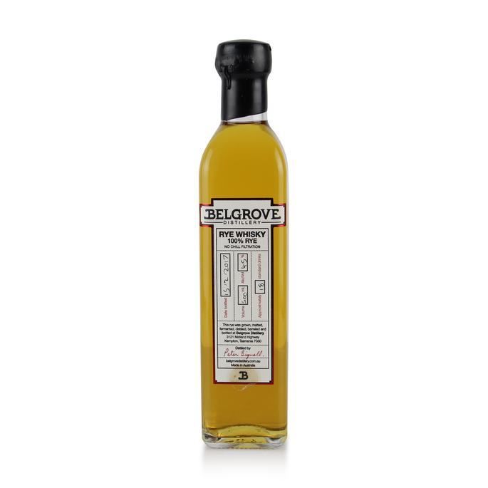 Belgrove Rye Whisky Bottled 2017 Belgrove Rye Whisky Bottled 2017