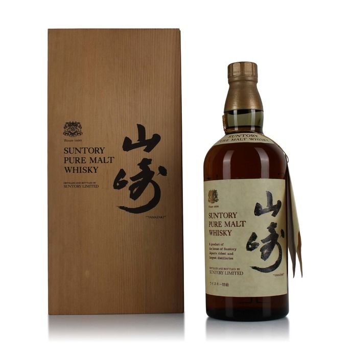 Yamazaki Pure Malt First Release 1984 Bottling Wooden Box (760ml