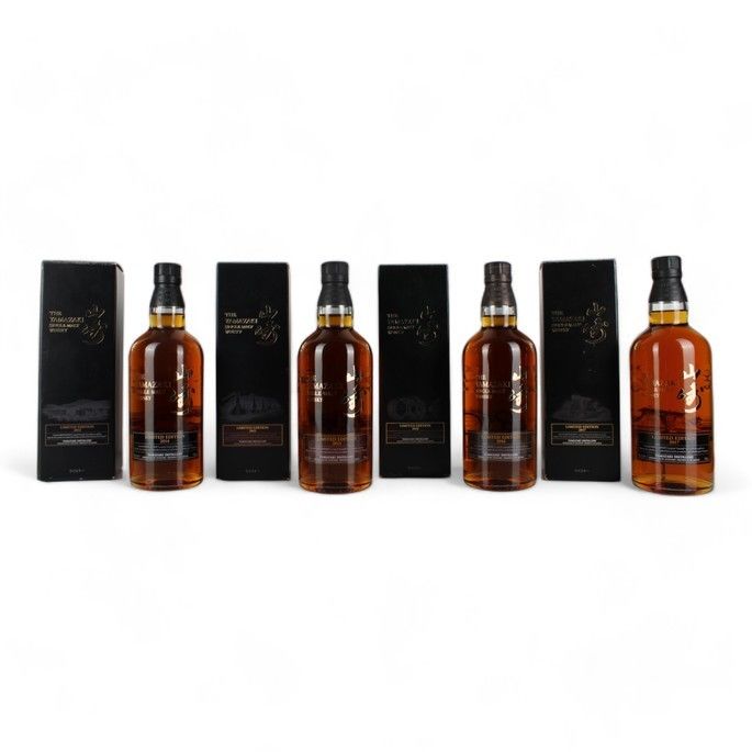山崎2014 2015 2016 2017 Yamazaki 2014 - 2017 Limited Edition Set (4x700ml Bottles) Auction