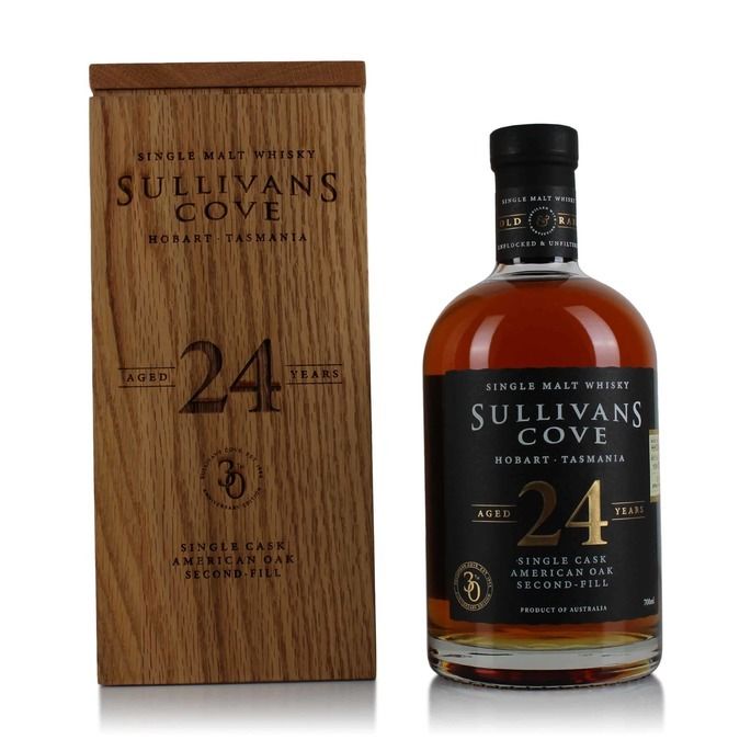 Sullivans Cove Old & Rare 24 Year Old Single American Oak Cask HH0004 30th Anniversary