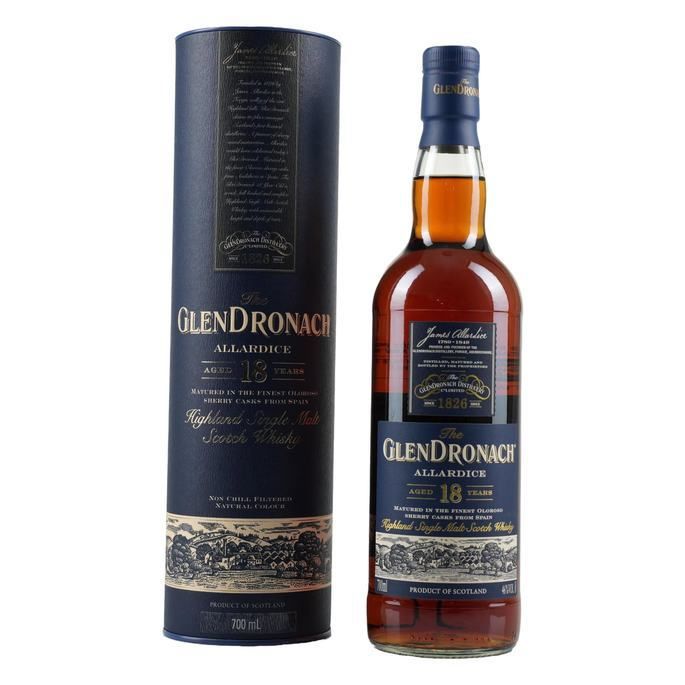Glendronach 18 Year Old Allardice 2019 Bottling Auction Australian