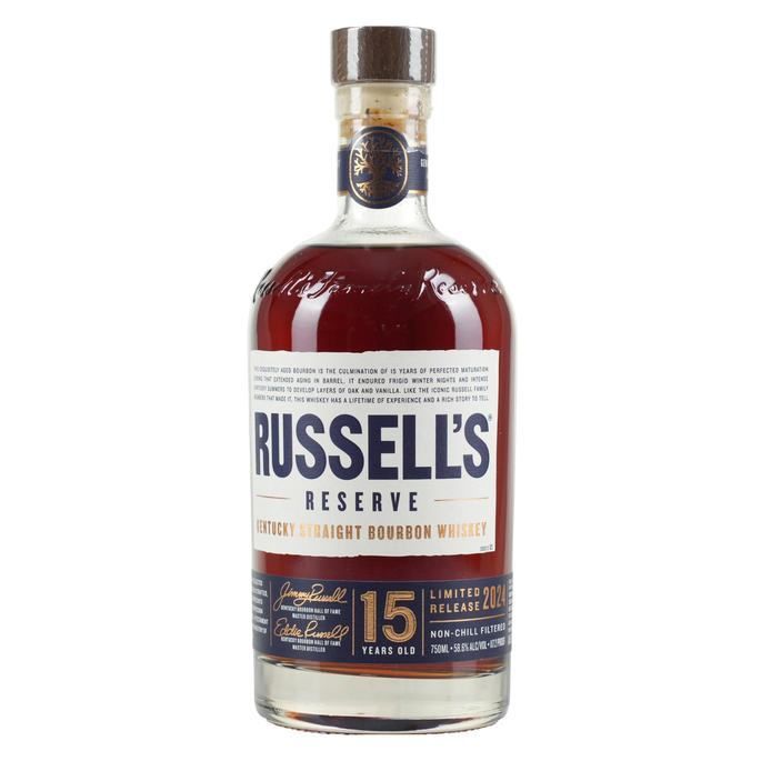 Russell's Reserve Bourbon 15 Year Old 2024 Release Russell's Reserve Bourbon 15 Year Old 2024 Release