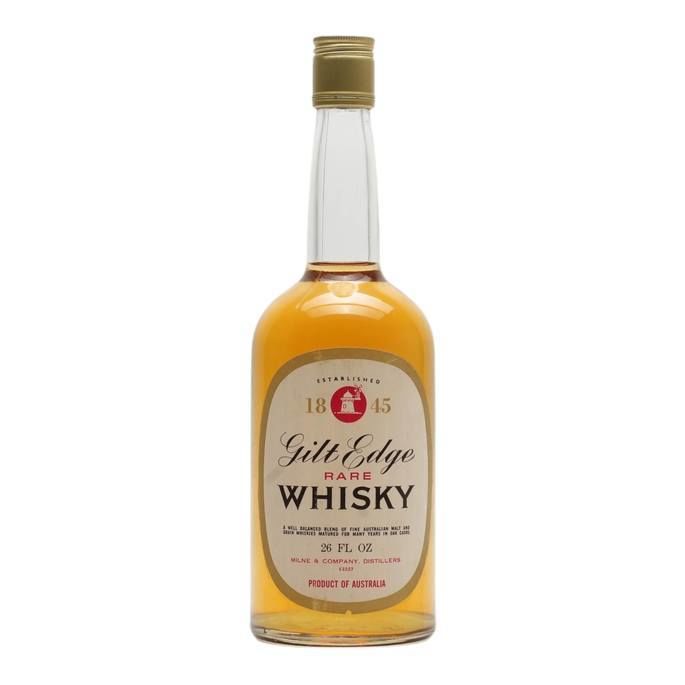 Milne Gilt Edge Rare Whisky 1960's Bottling (26 Fluid Ounces) Milne Gilt Edge Rare Whisky 1960's Bottling (26 Fluid Ounces)