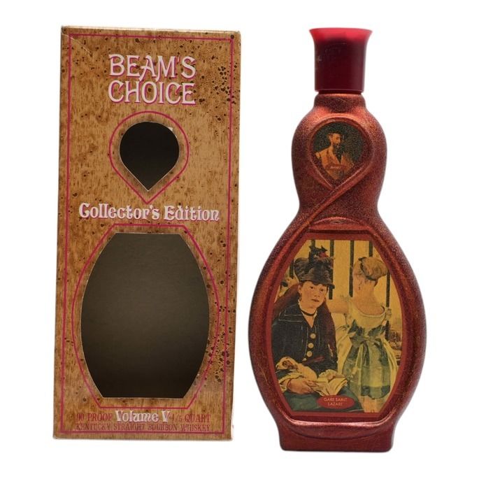 Jim Beam Beam's Choice 8 Year Old Collector's Edition V Gare Saint Lazare by Manet (4/5 Quart)