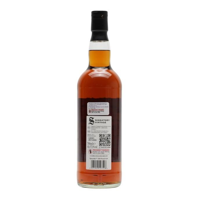 Speyside (M) 2011 13 Year Old 100 Proof Edition #29 // Signatory