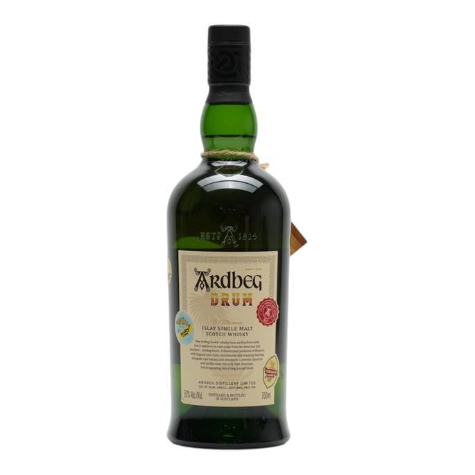 Ardbeg Drum Committee Release, Ex-Bourbon & Ex-Rum Cask, 2018, 52% whisky bottle