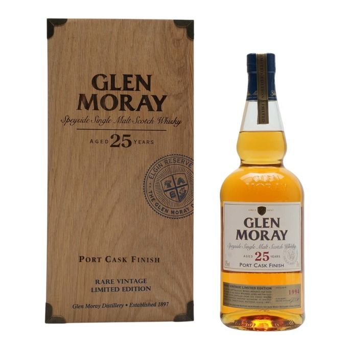 Glen Moray 1994 25 Year Old Port Cask Finish Limited Edition