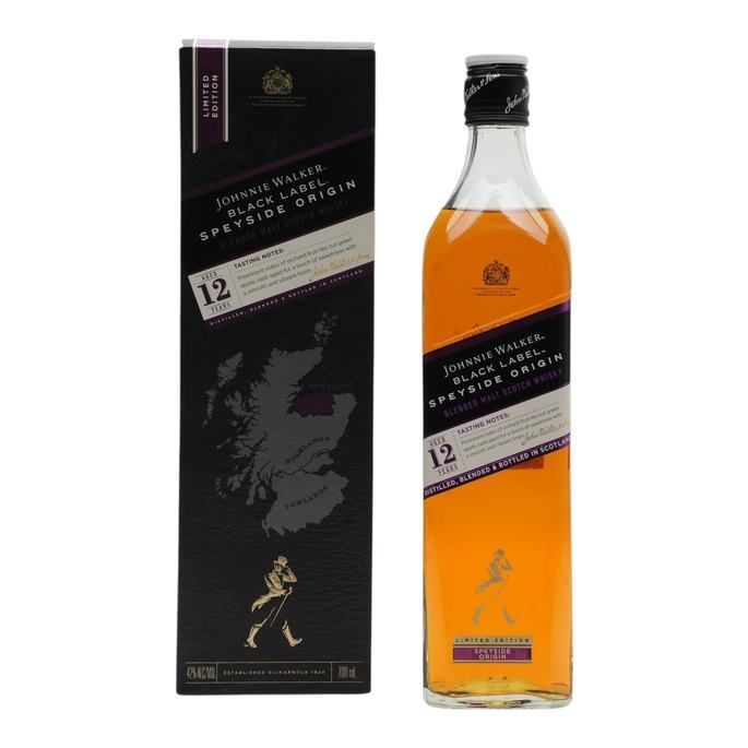 Johnnie Walker Black Label 12 Year Old Speyside Origin