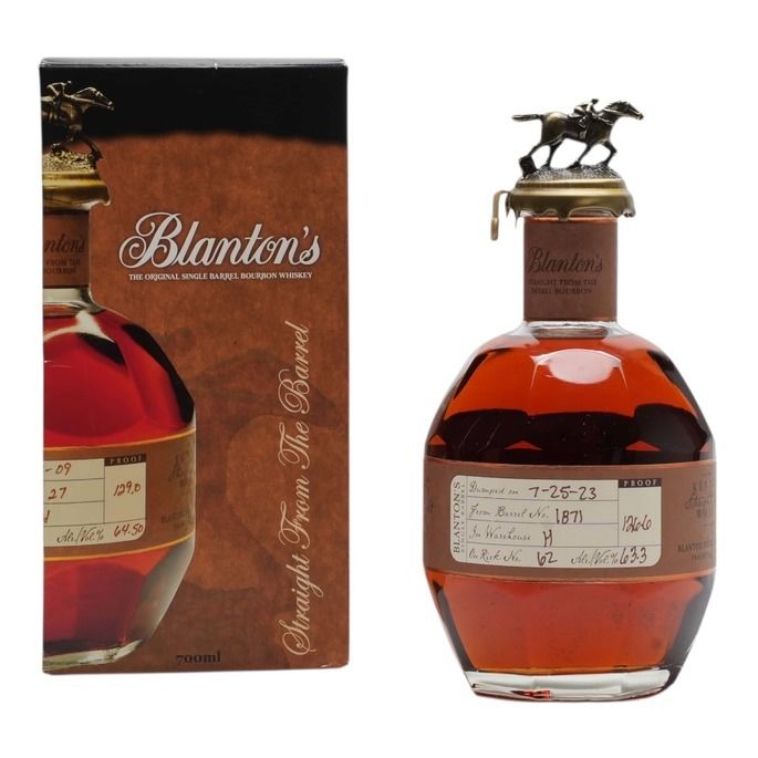 Blanton's Straight From The Barrel Dumped 7-25-23