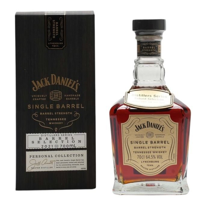Jack Daniel's Single Barrel Barrel Strength #21-03165 Distillers Series Robust Selection