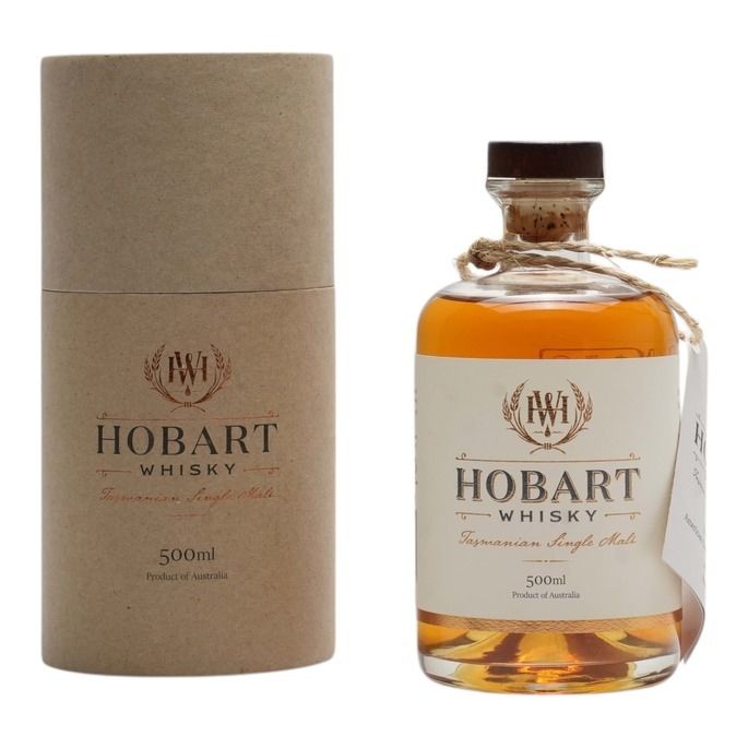 Hobart Whisky First Release, Ex-Bourbon Cask, Batch No. 18-001, 2018, 48.8% whisky bottle
