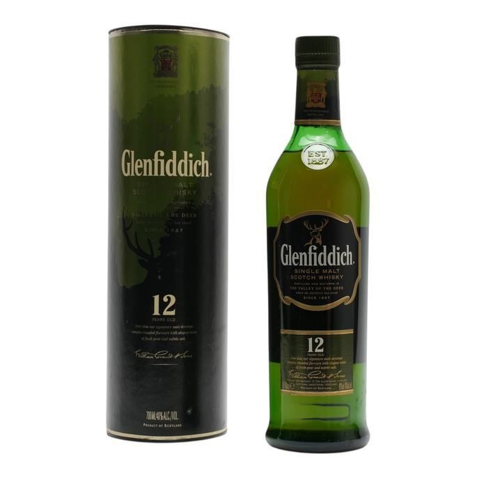 Glenfiddich Our Original Twelve 12 Year Old, Bourbon & Oloroso Sherry Cask, 40%, 70cl whisky bottle