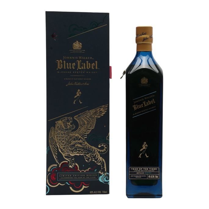 Johnnie Walker Blue Label Year of the Tiger Edition, 40% whisky bottle