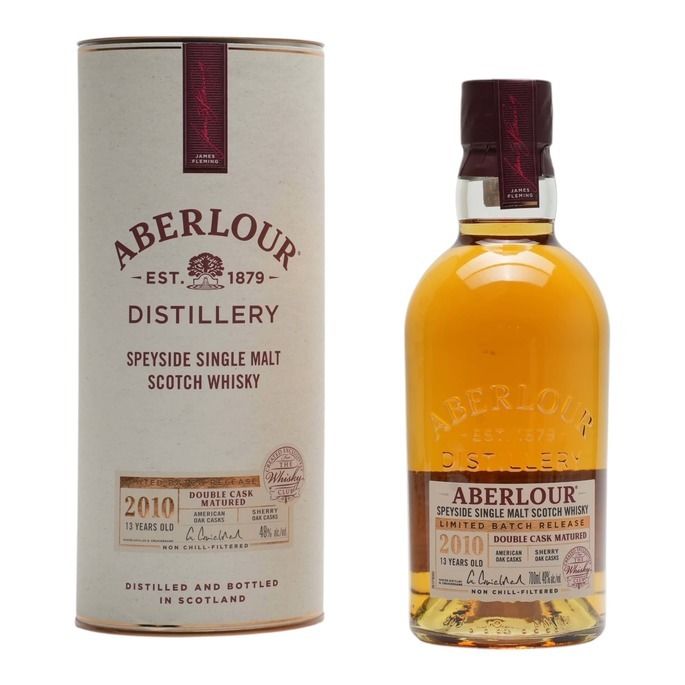 Aberlour Double Cask Matured 13 Year Old, Bourbon & Sherry Cask, 2010, 48% whisky bottle