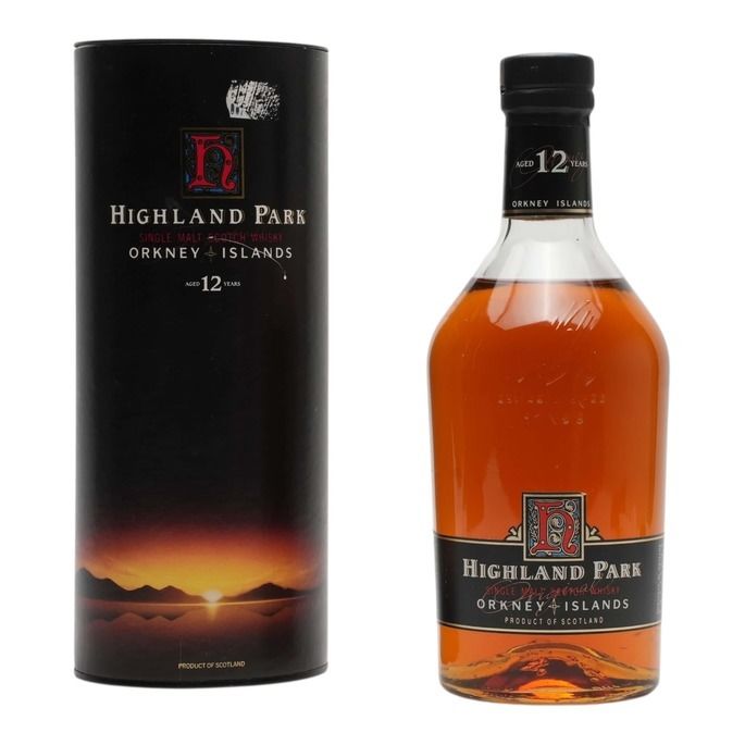 Highland Park 12 Year Old, Sherry Cask, 43%, 1L whisky bottle