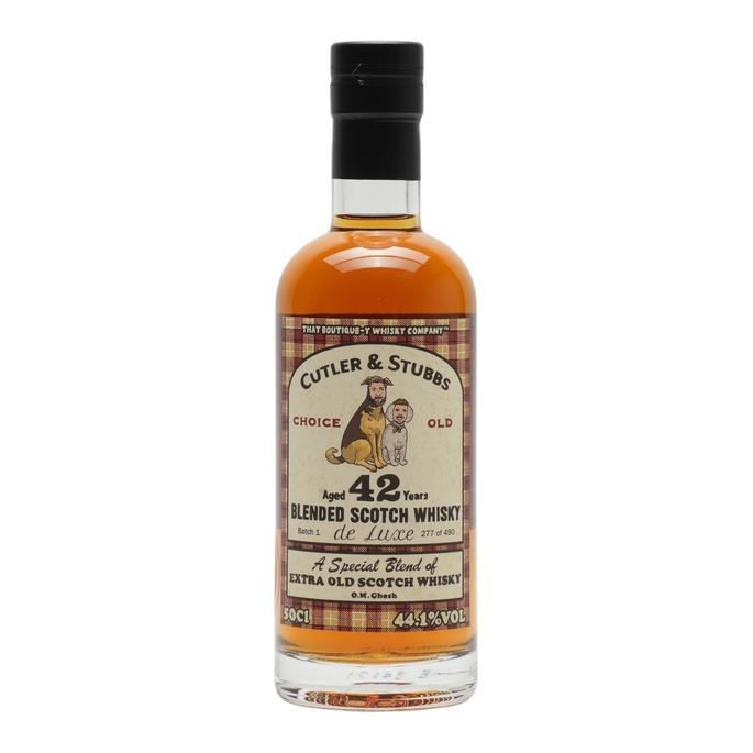 Cutler & Stubbs 42 Year Old, Batch No. 1, That Boutique-y Whisky Company, 44.1% whisky bottle