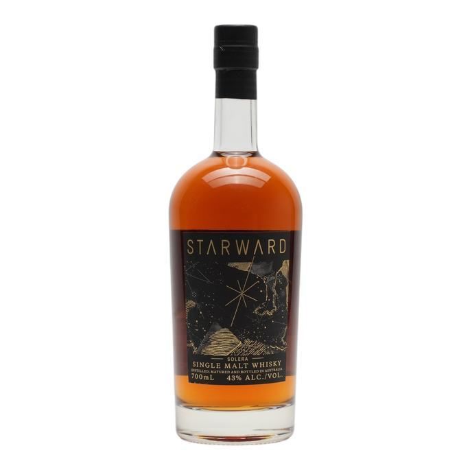 Starward Solera (Old Bottling), Apera Cask, 43% whisky bottle