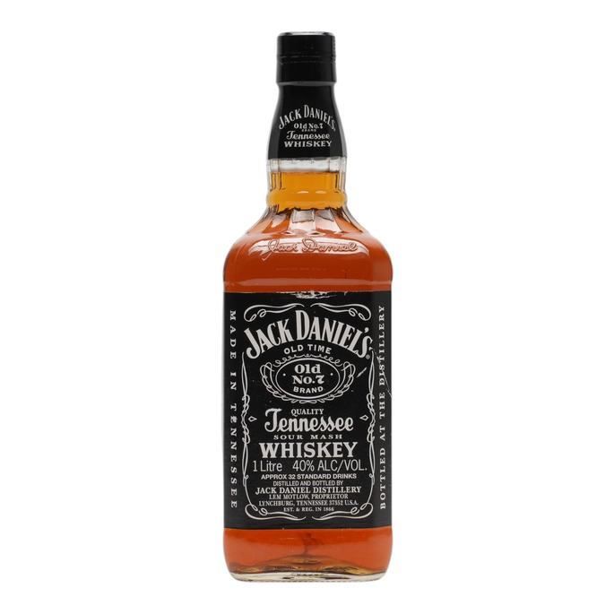Jack Daniel's Old No. 7, New Charred Oak Cask, 40%, 1L whisky bottle