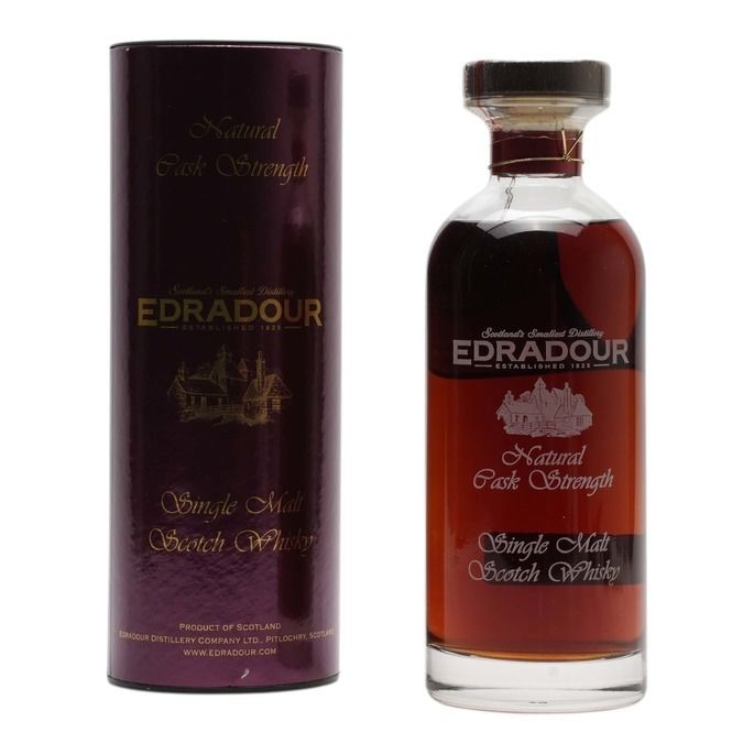 Edradour Natural Cask Strength 14 Year Old, Sherry Cask, Cask #3148, 2015, 58.1% whisky bottle
