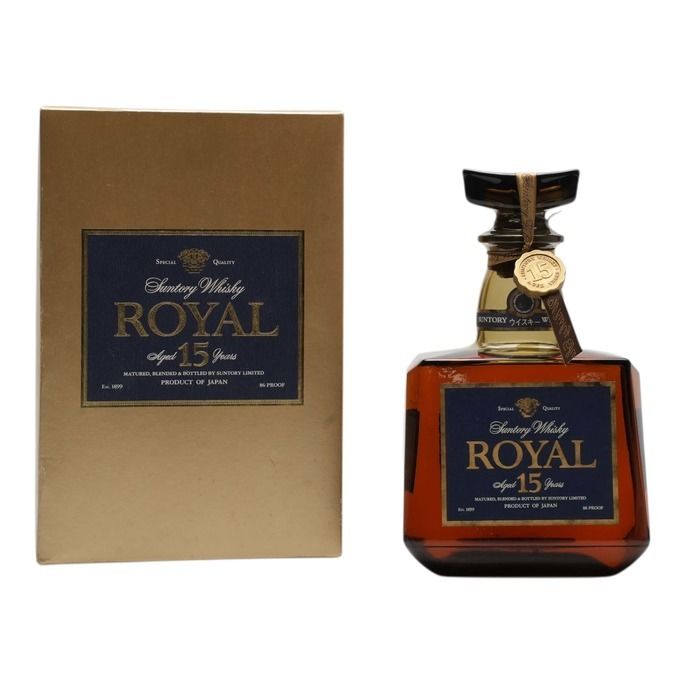 Suntory Royal 15 Year Old, 43%, 70cl whisky bottle