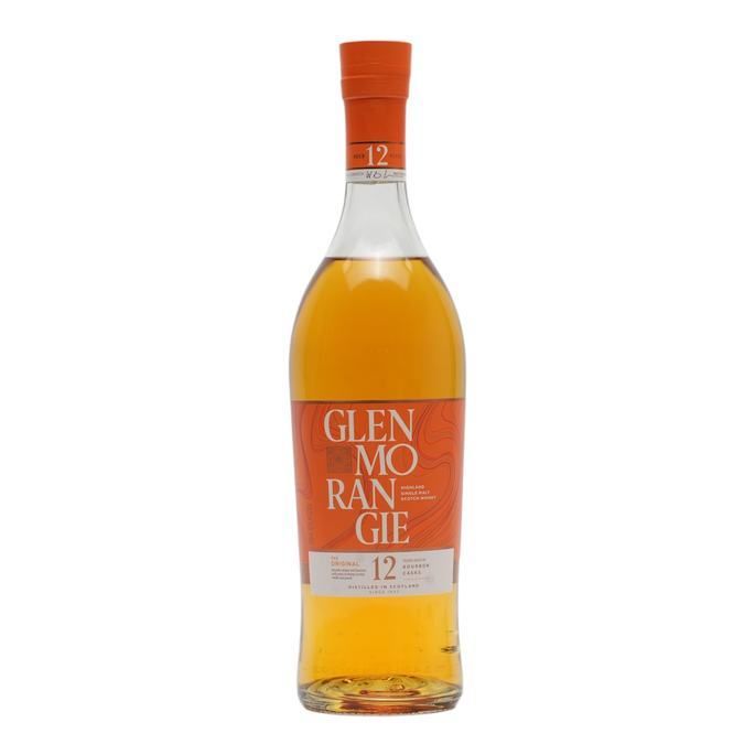 Glenmorangie The Original 12 Year Old, Bourbon Cask, 40% whisky bottle