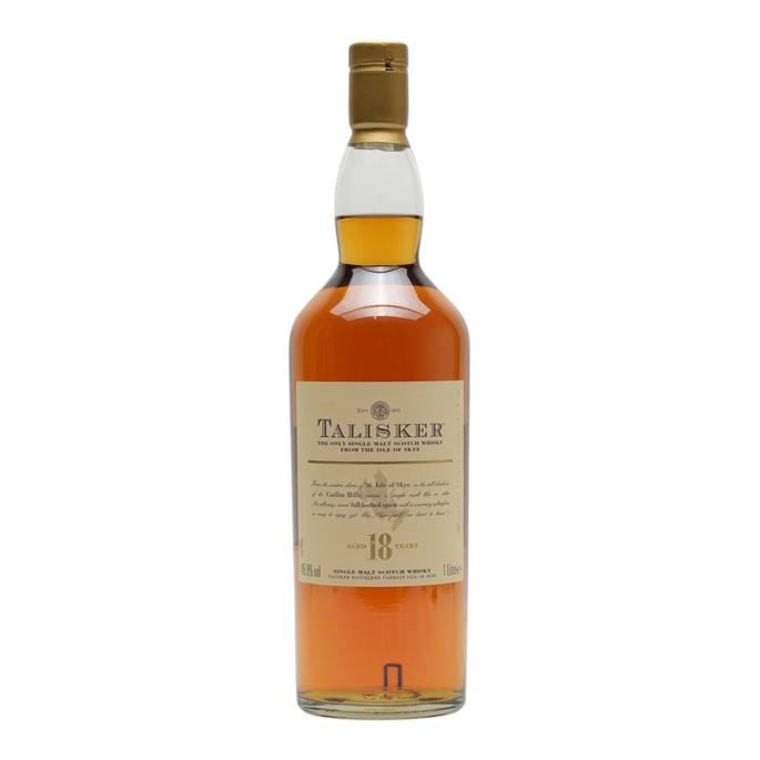 Talisker 18 Year Old, Bourbon & Sherry Cask, 45.8%, 1L whisky bottle