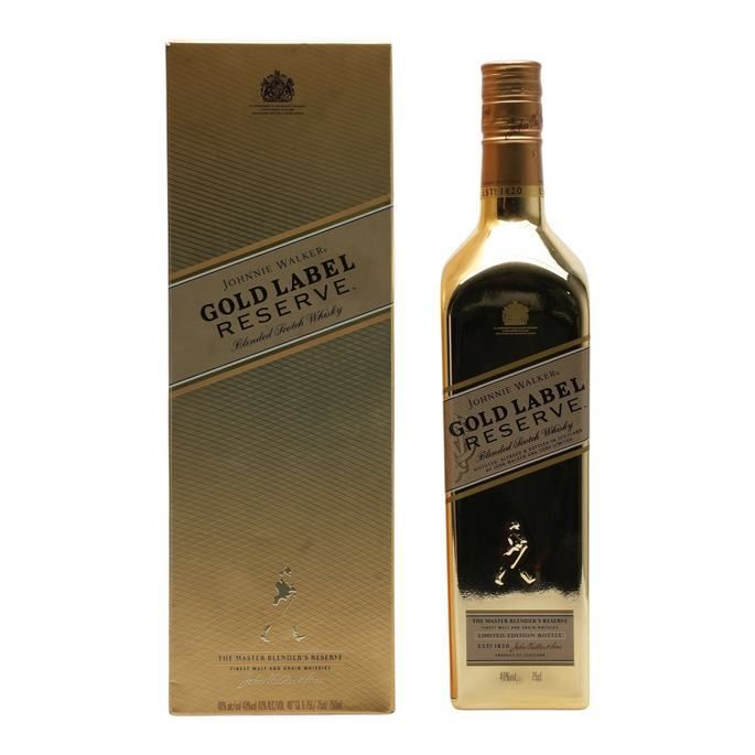 Johnnie Walker Gold Label Reserve 18 Year Old, Oak Cask, 2012, 40% whisky bottle