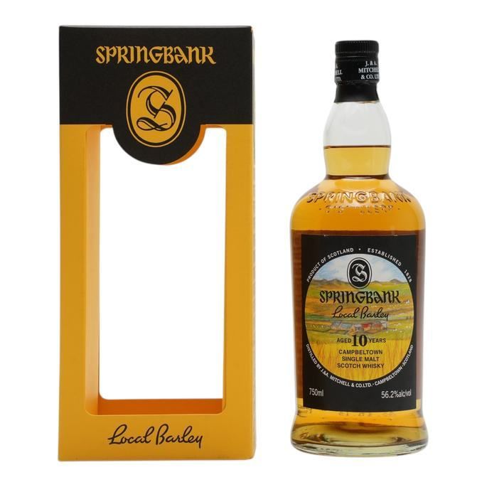 Springbank Local Barley 10 Year Old, Bourbon & Port & Sherry Cask, 2019, 56.2% whisky bottle