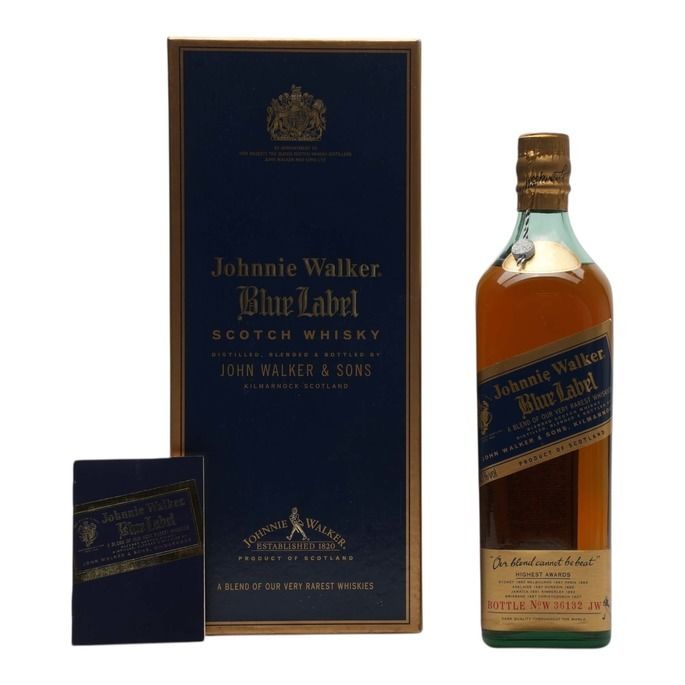 Johnnie Walker Blue Label Older Bottling, 43%, 75cl whisky bottle