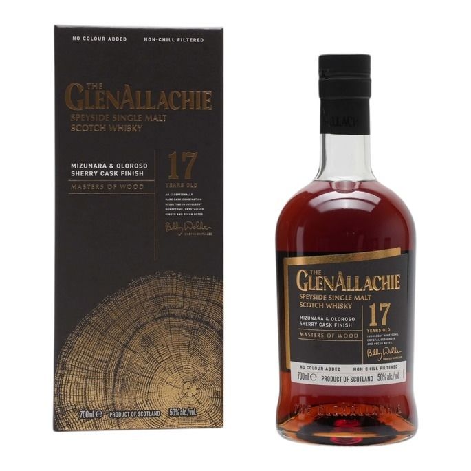 Glenallachie Masters of Wood 17 Year Old, Mizunara & Sherry Cask, 2024, 50%