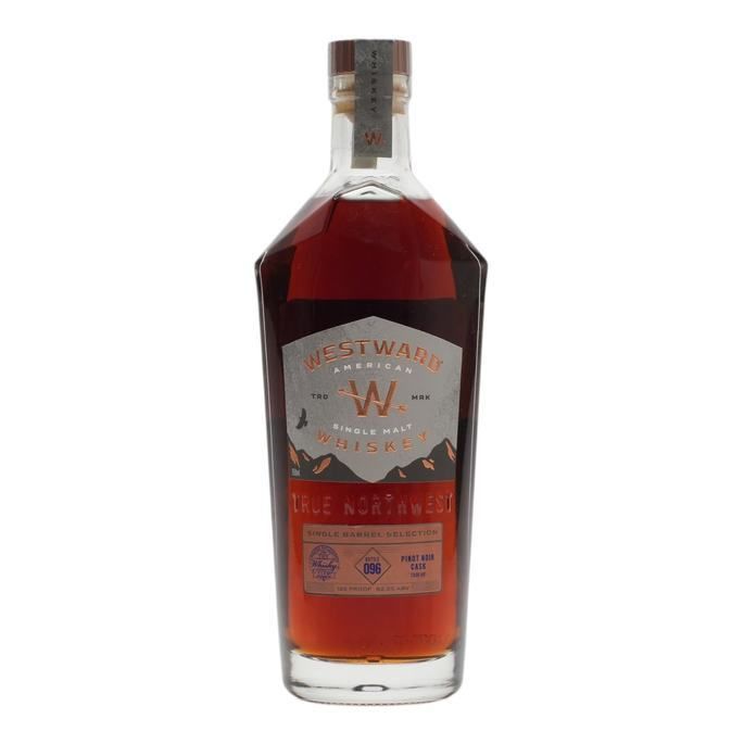 Westward Single Barrel Selection Pinot Noir Cask, Cask #01, 62.5% whisky bottle