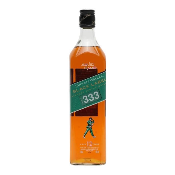 Johnnie Walker Black Label 12 Year Old, 40%, 75cl whisky bottle