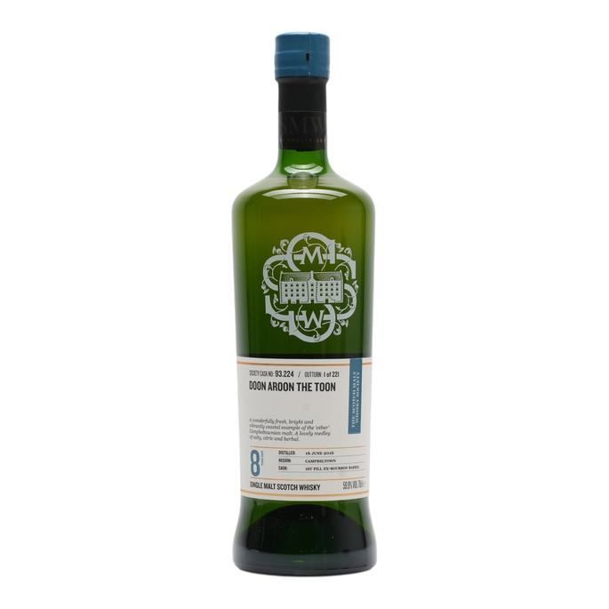 SMWS 93.224 Doon Aroon The Toon Glen Scotia 2016 8 Year Old