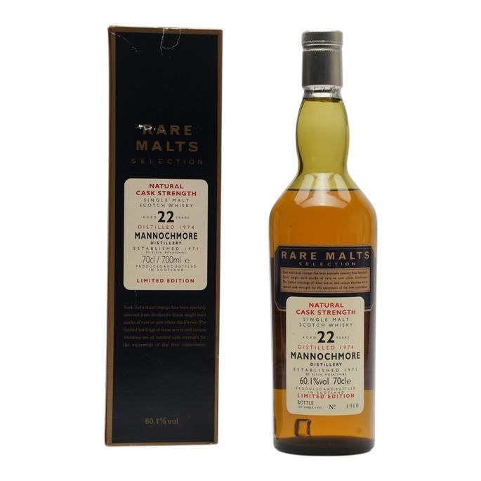 Mannochmore Rare Malts Selection 22 Year Old, 1997, 60.1% whisky bottle