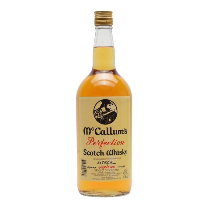 D&J McCallum McCallum's Perfection, 40% whisky bottle