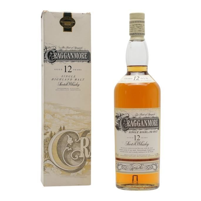 Cragganmore 12 Year Old, Sherry Cask, 1993, 40% whisky bottle